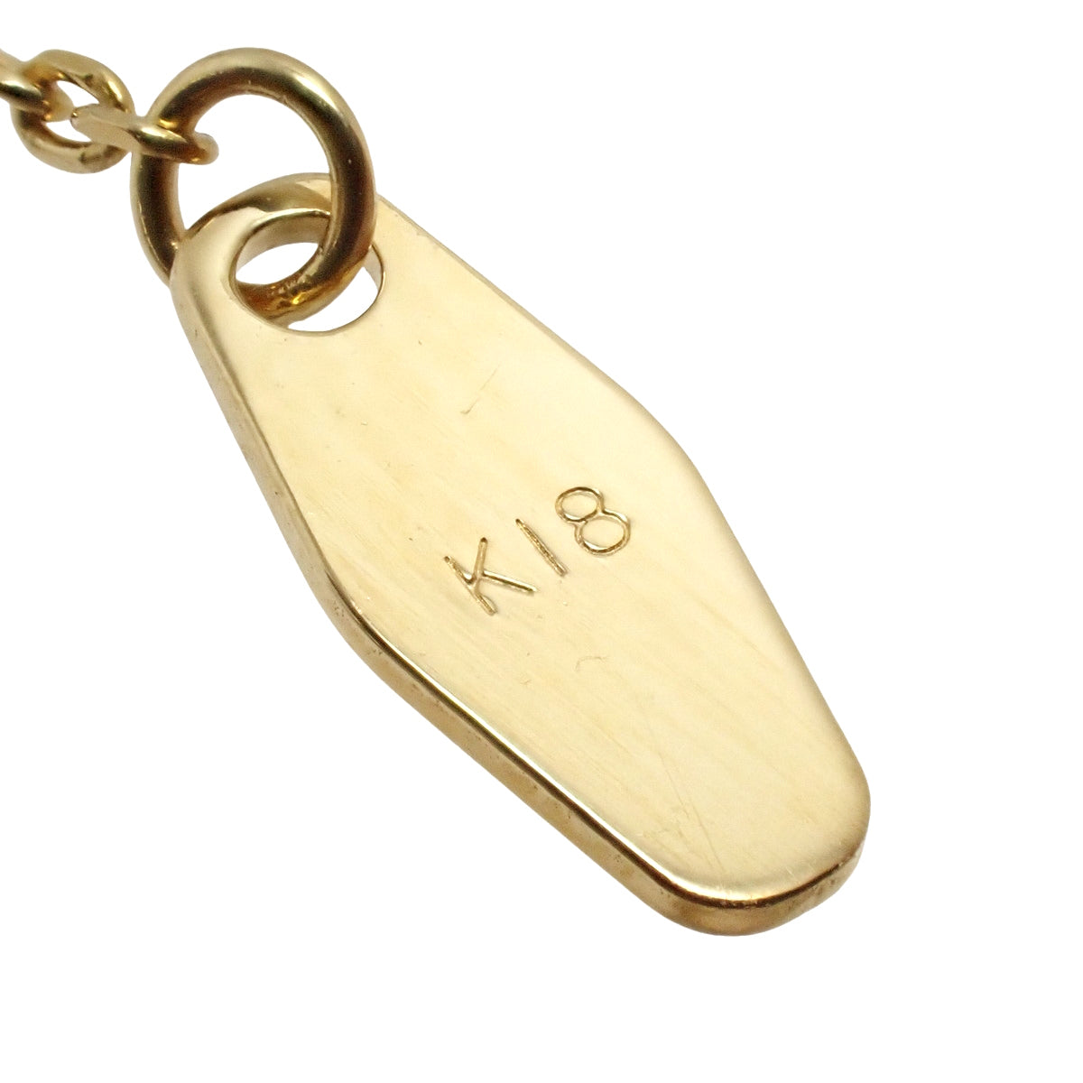 Diamond Necklace D0.88 Yellow Gold K18YG 4.0g