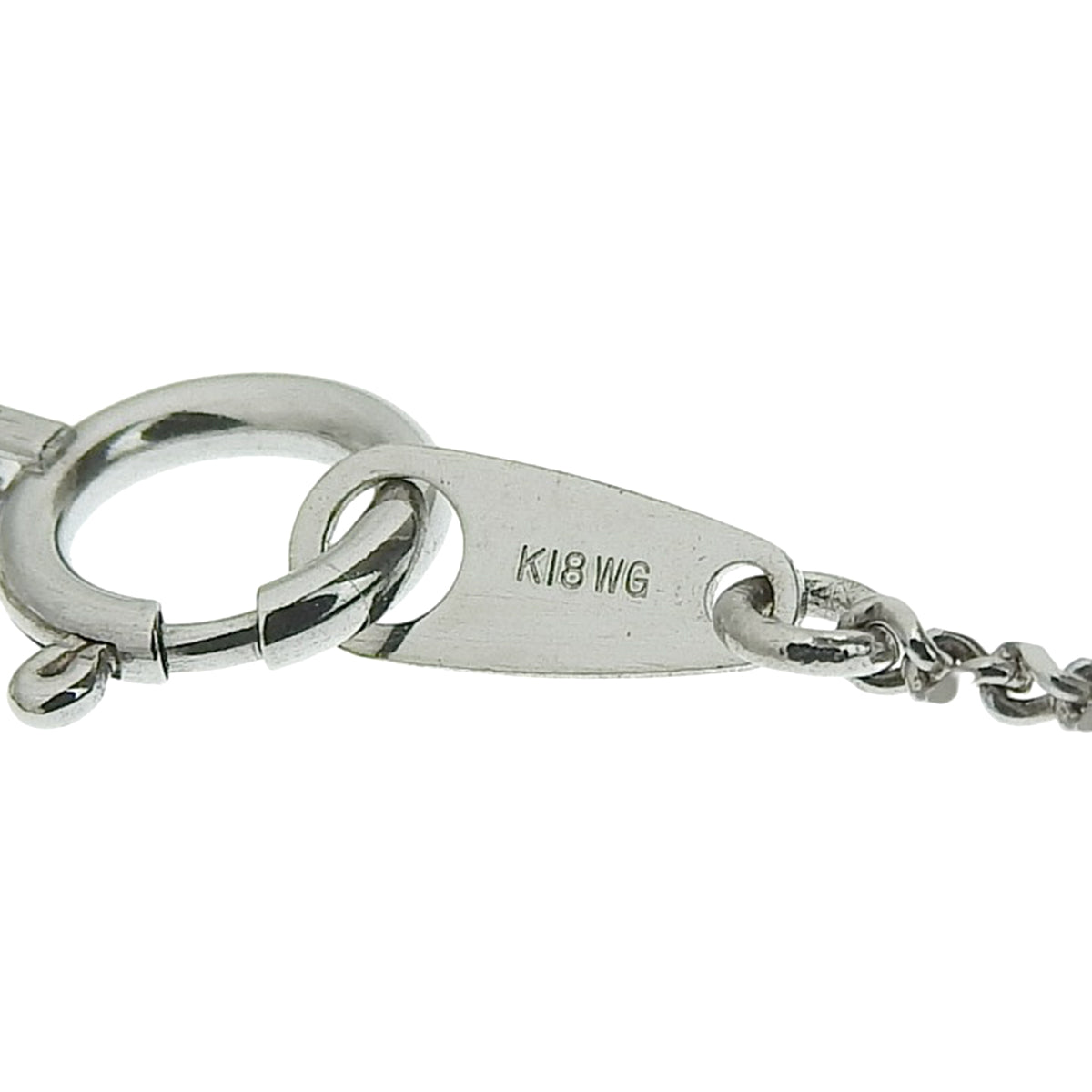 球体 パヴェダイヤモンド ネックレス ホワイトゴールド K18WG ジュエリー パヴェボール