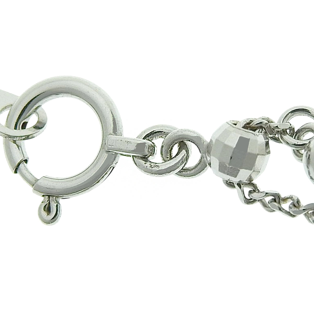 球体 パヴェダイヤモンド ネックレス ホワイトゴールド K18WG ジュエリー パヴェボール