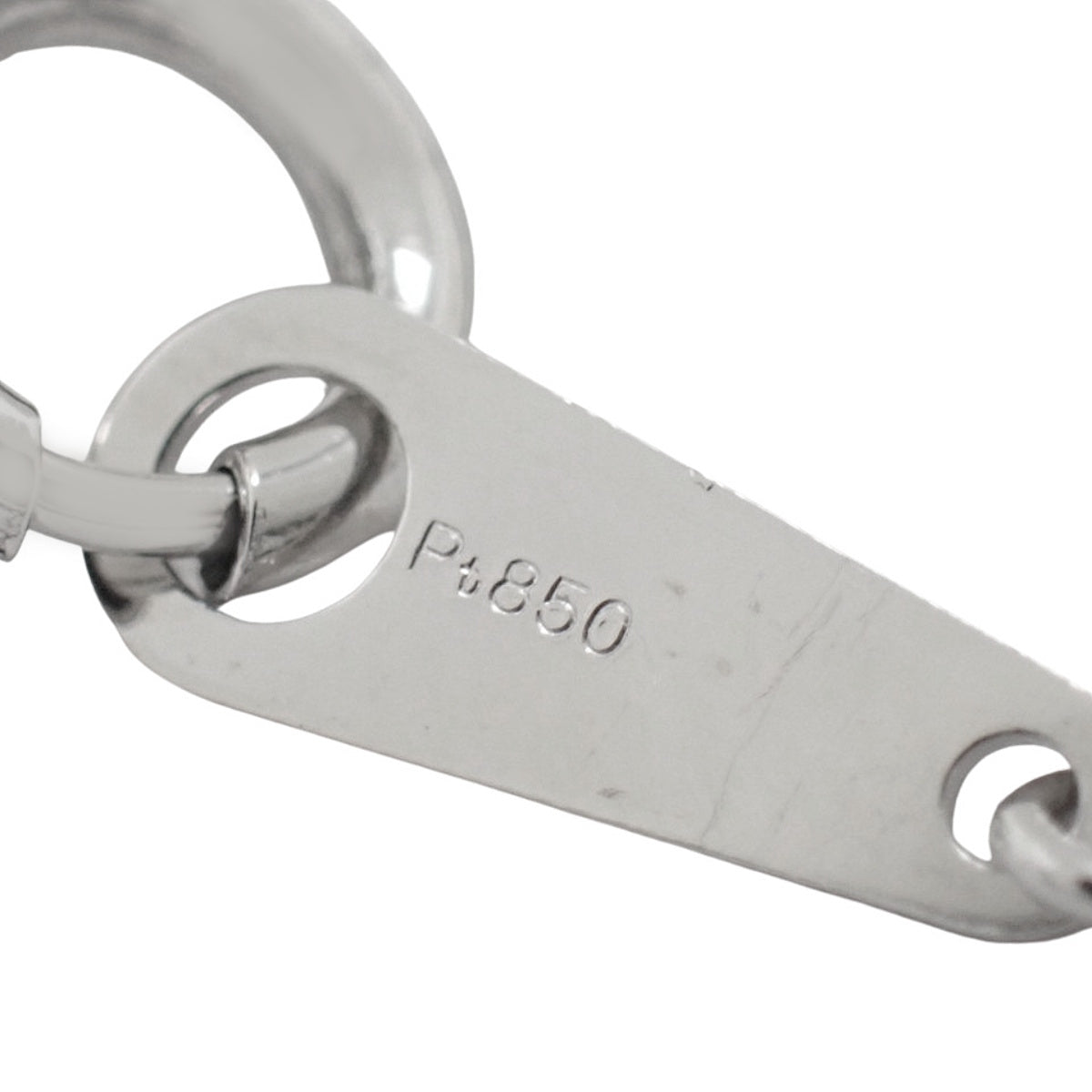 ティアドロップ エメラルド ダイヤモンド ネックレス E1.08/D0.45 Pt900 Pt850 6.7g