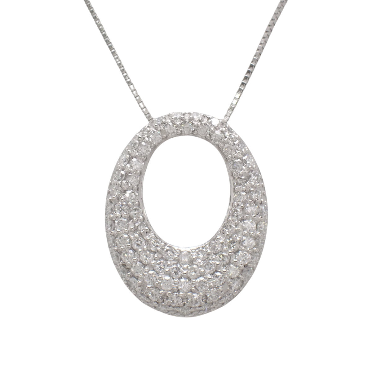 ダイヤモンド ネックレス D1.00 プラチナ Pt850 Pt900 5.9g