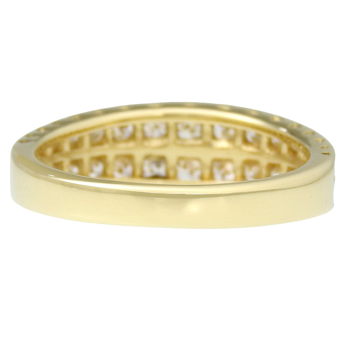 Diamond ring, D0.50, yellow gold, K18YG, size 11.5 (51.5), 3.5g