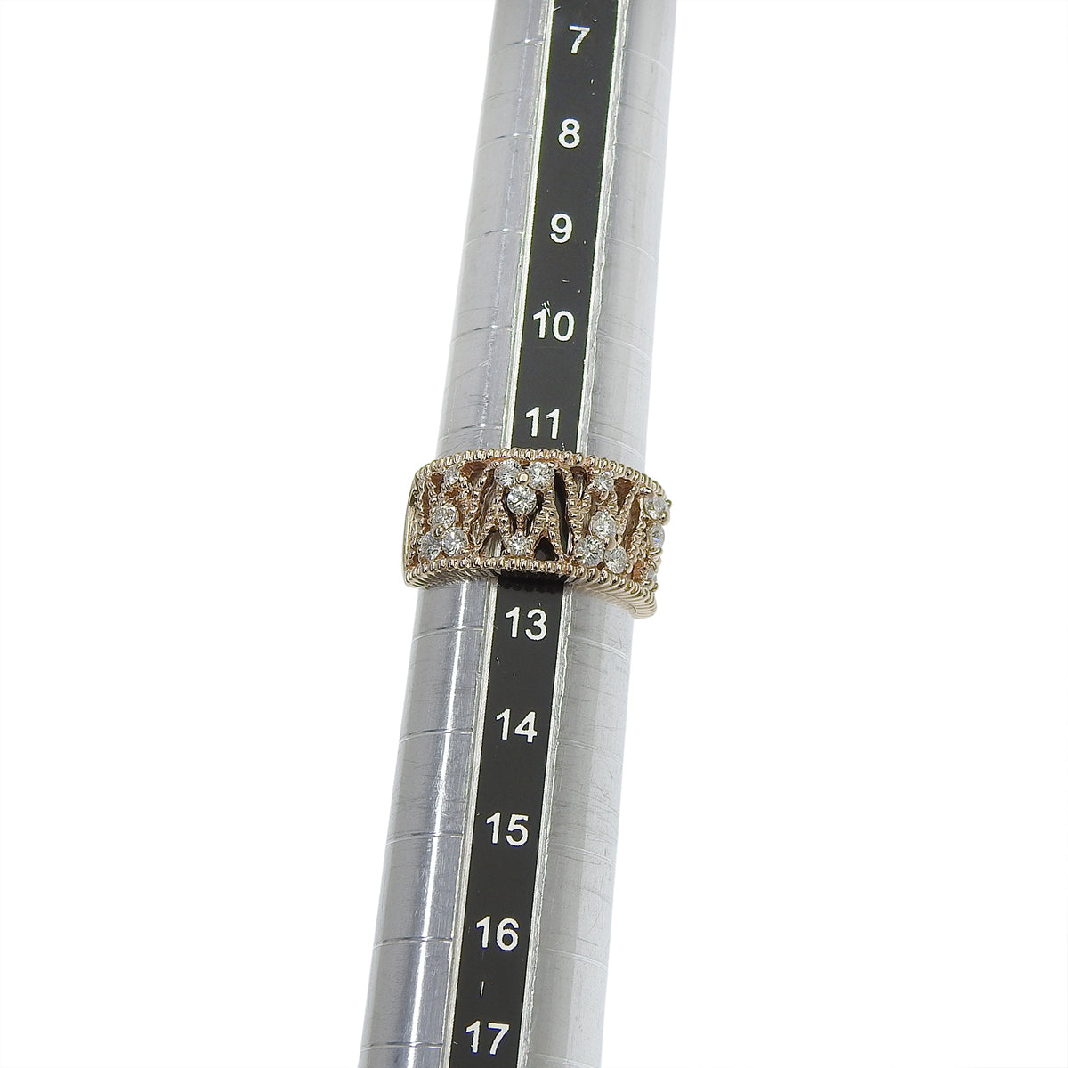 Diamond Ring D0.56 Pink Gold K18PG 7.9g