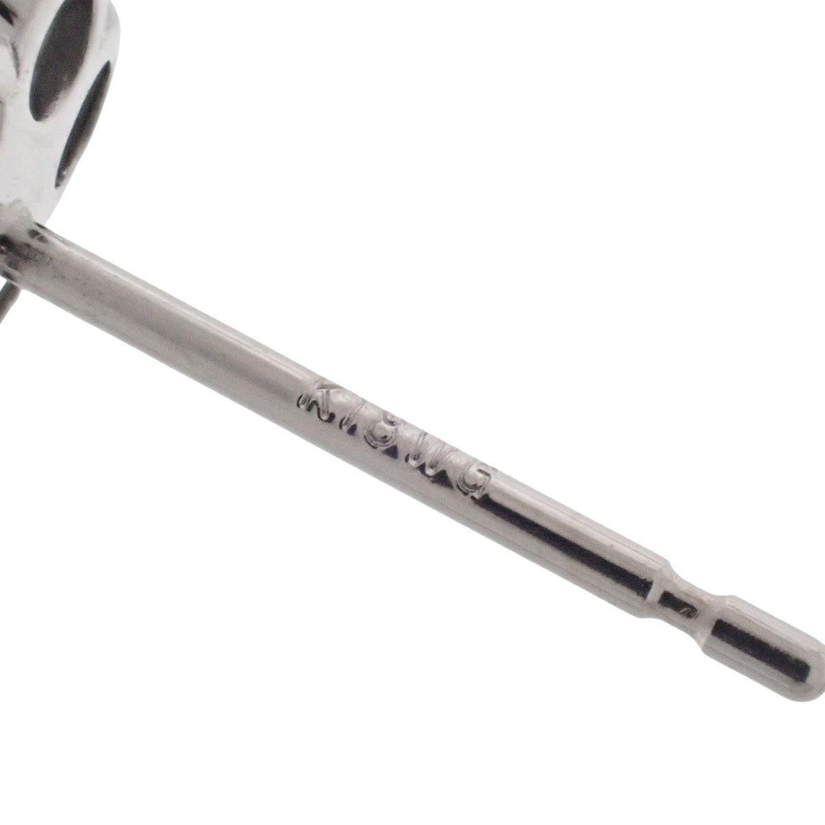 ダイヤモンド フラワーピアス D0.20,0.20 ホワイトゴールド K18WG 1.4g