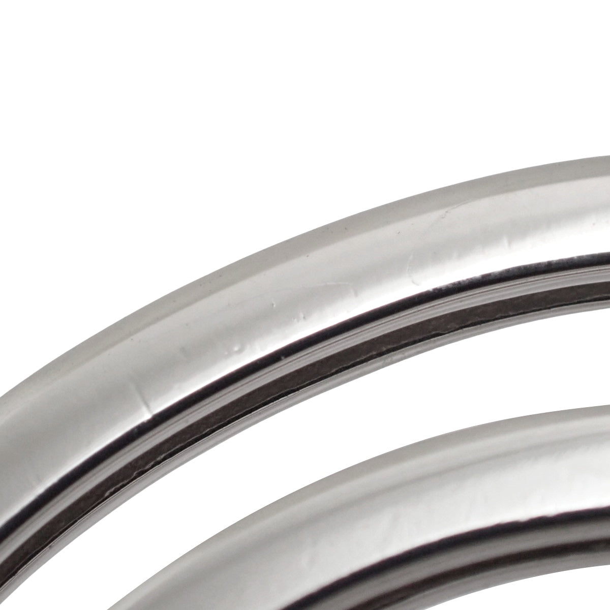 钻石三圈耳环 D0.43,0.43 白金 K18WG 14.6克