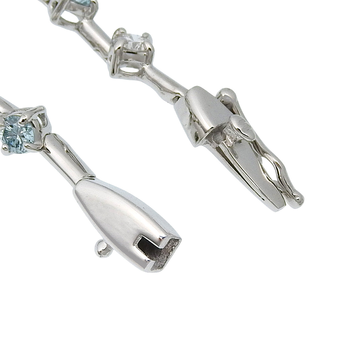 ダイヤモンドブレスレット D2.00 ホワイトゴールド K18WG 6.3g