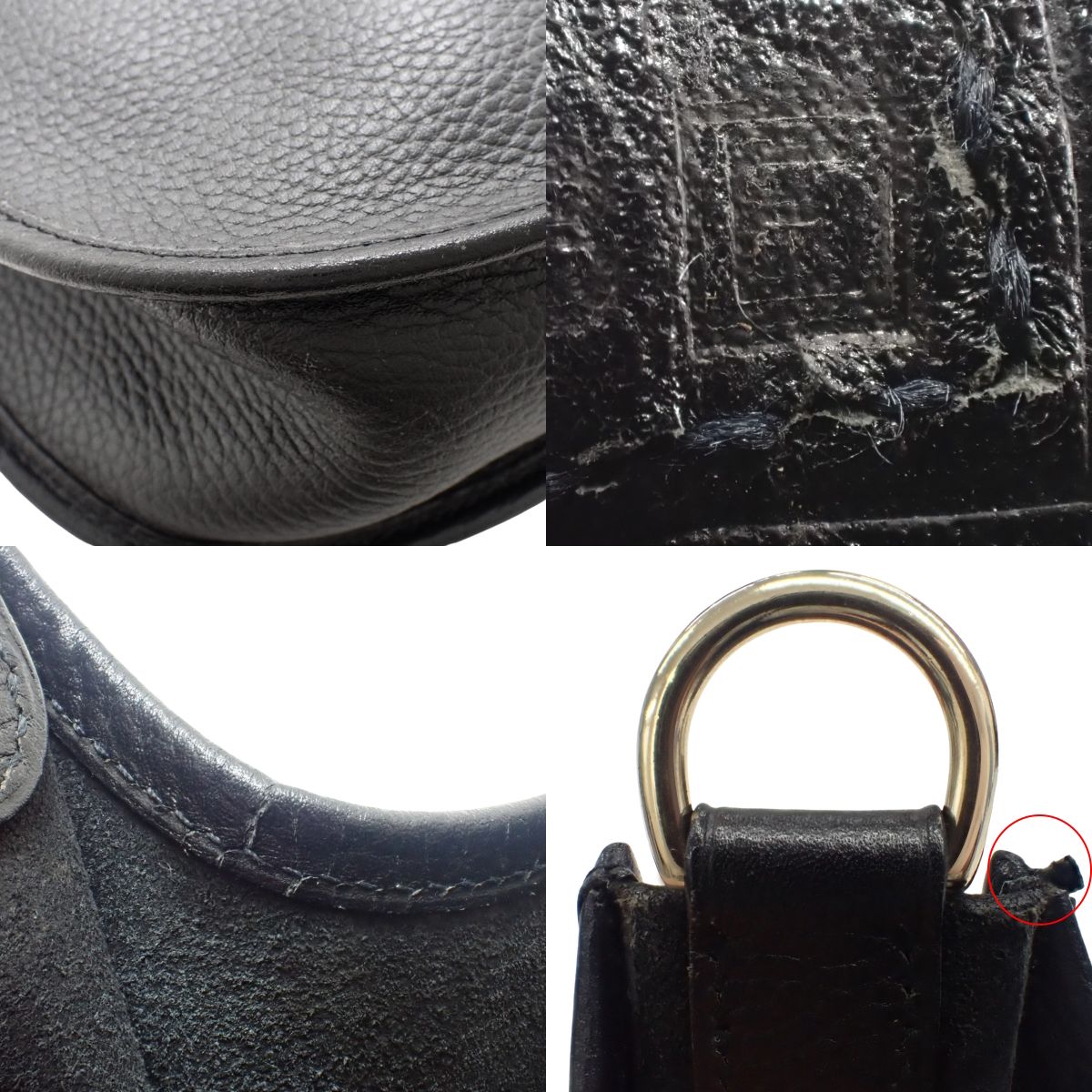 エブリン1GM アルデンヌ ブラック ゴールド金具 E刻印