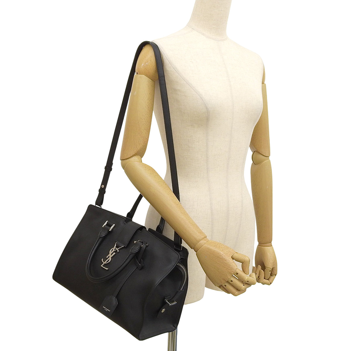 モノグラム カバス スモールバッグ カーフ ブラック 424869