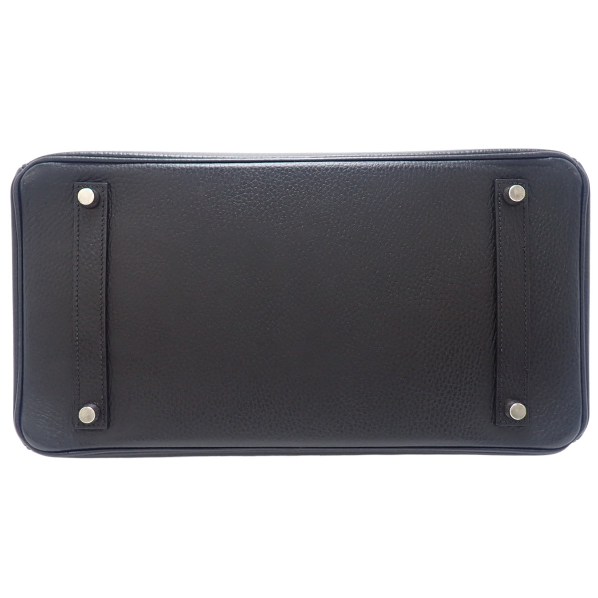 Birkin 35 Ardennes 黑色款，银色五金，D 字印记