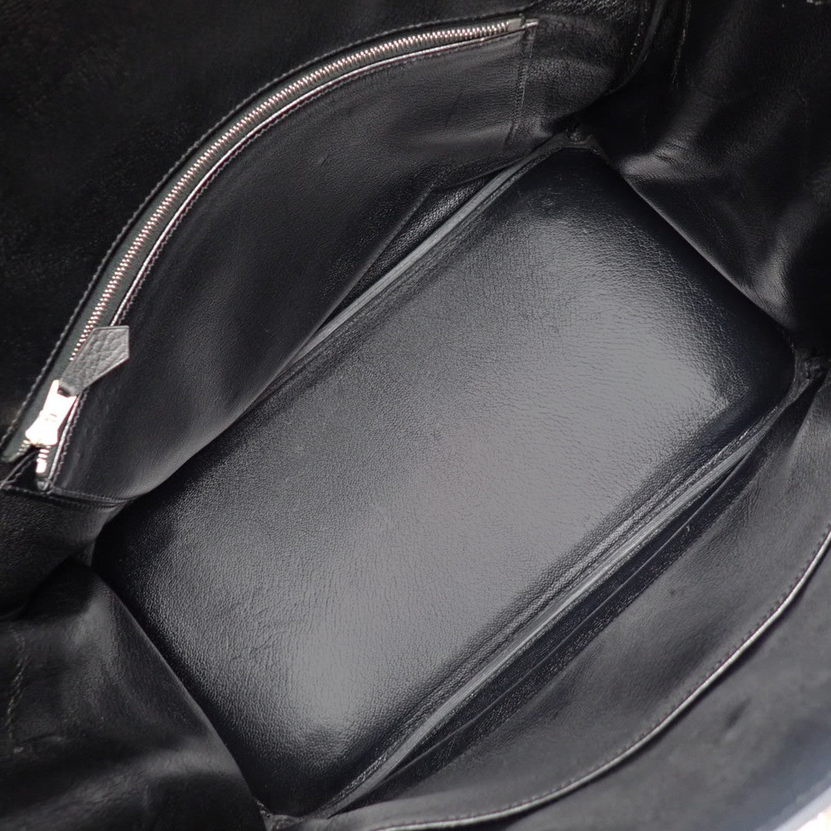 Birkin 35 Ardennes 黑色款，银色五金，D 字印记