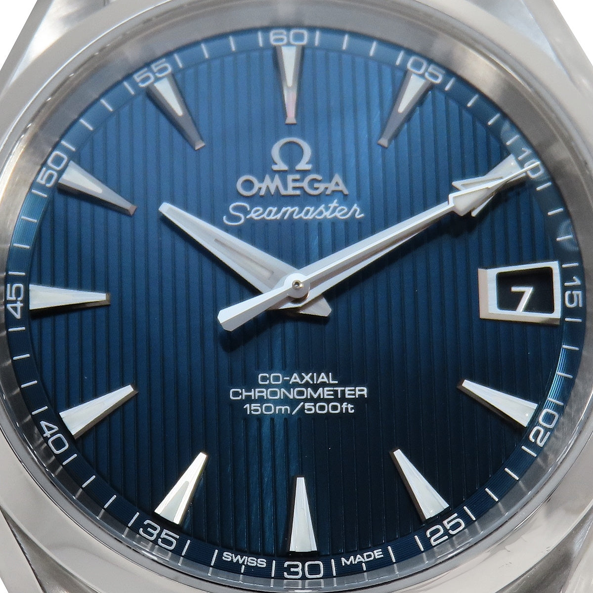 シーマスター アクアテラ 231.10.39.21.03.001 SS ブルー 自動巻き メンズ