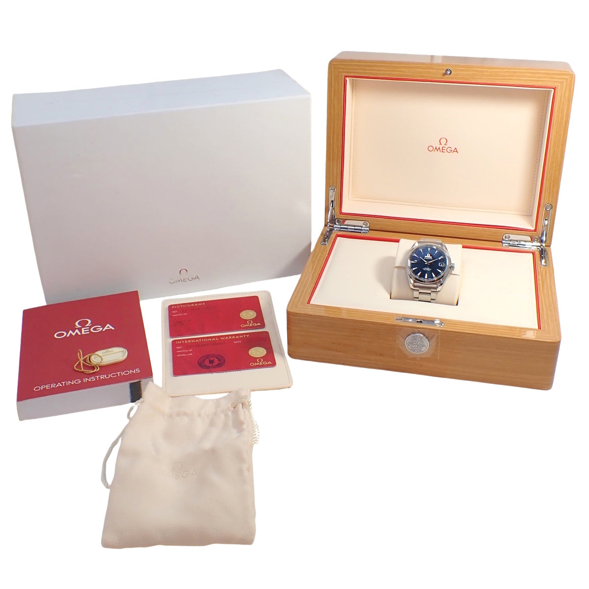 シーマスター アクアテラ 231.10.39.21.03.001 SS ブルー 自動巻き メンズ