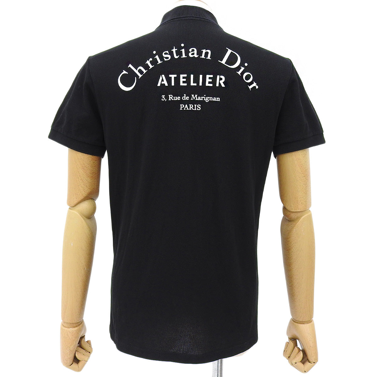ATELIER Atelier Polo Shirt, Medium, Short Sleeve
