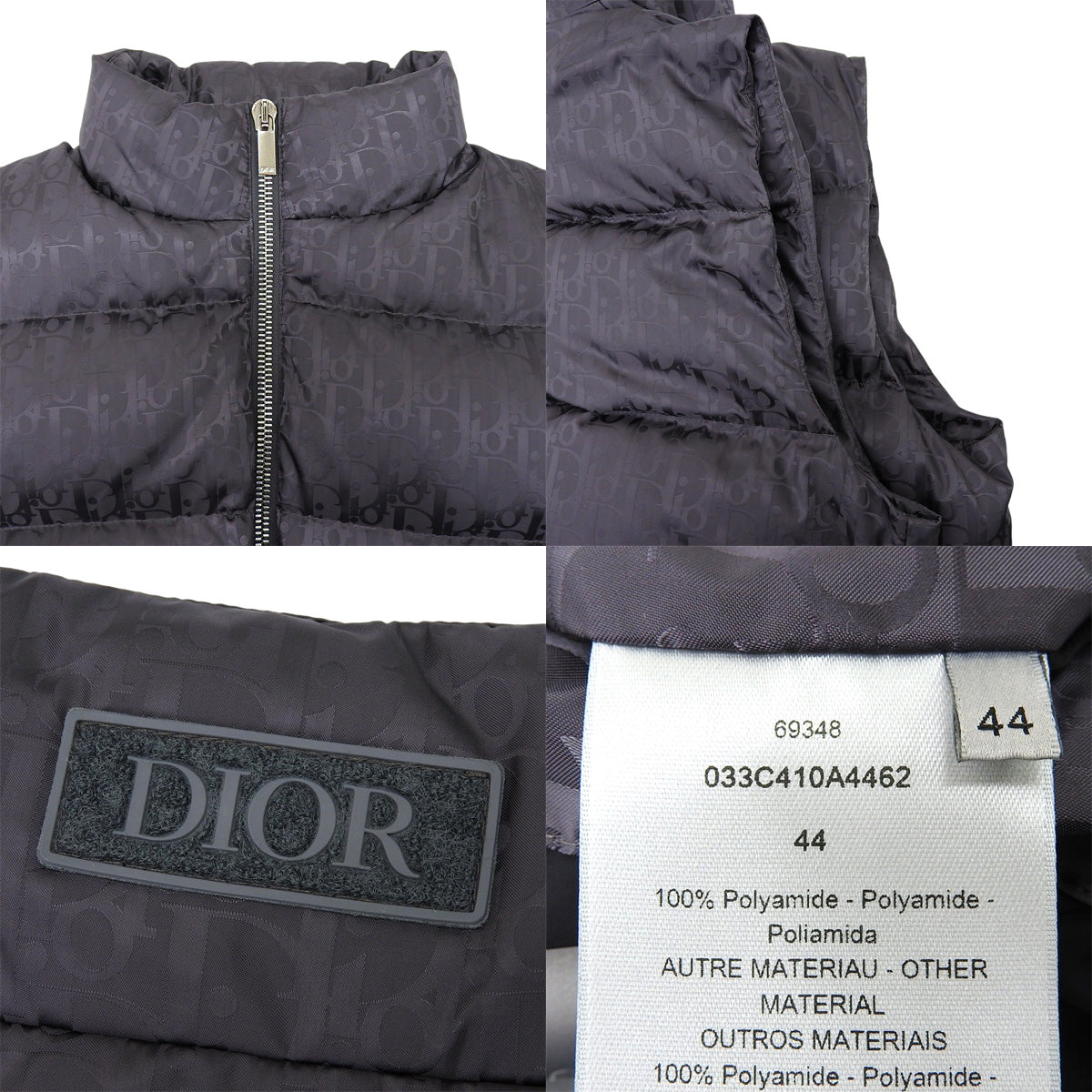 オブリークノースリーブダウンジャケット 2020年 44