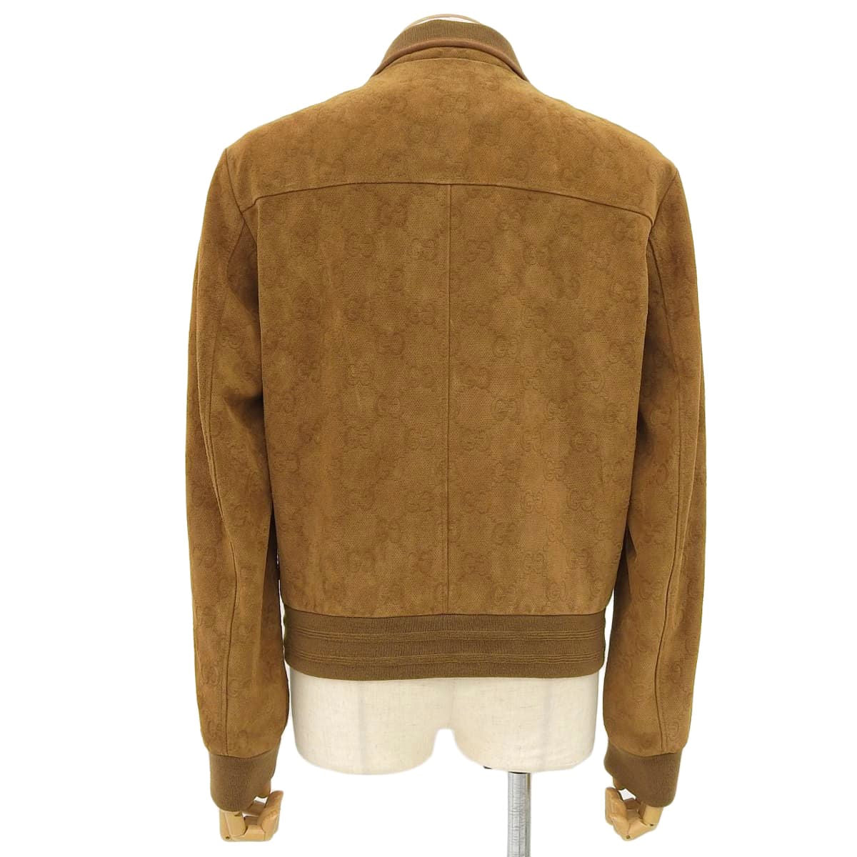 GG leather jacket size 44