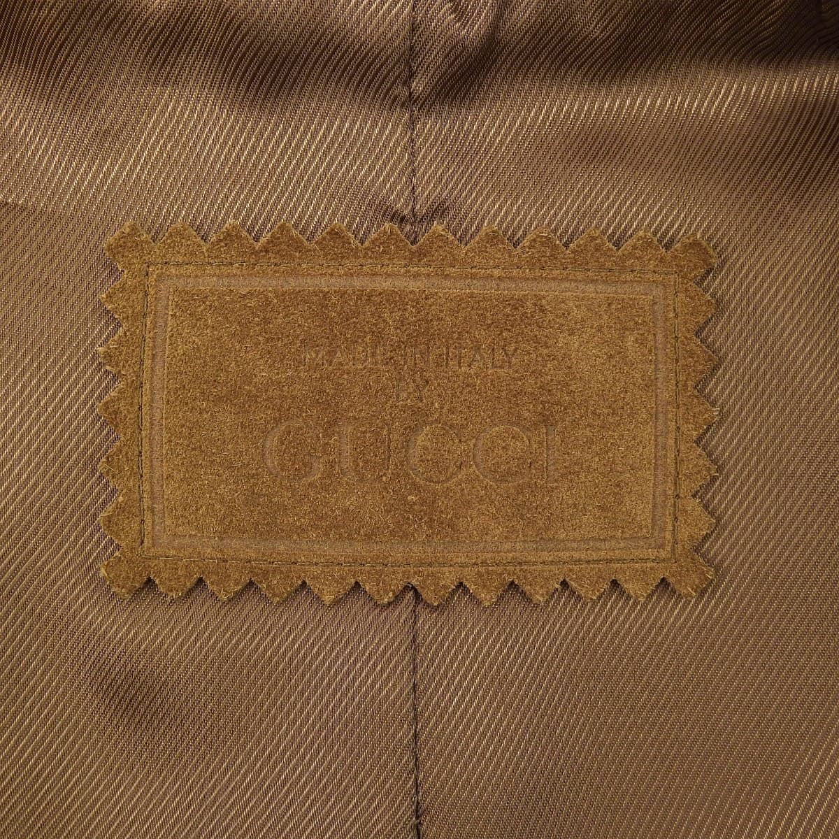 GG レザージャケット 44