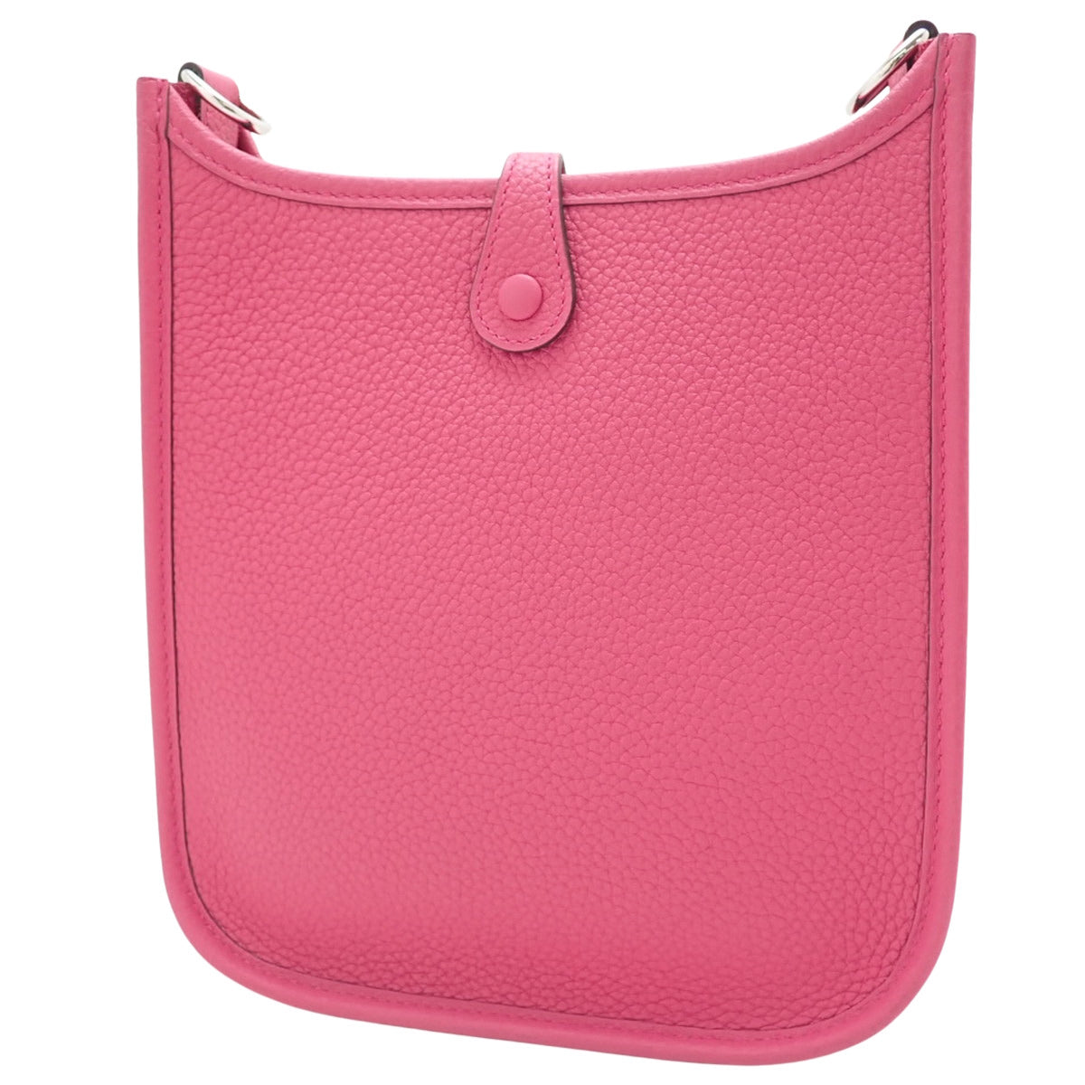 Evelyn Amazon TPM Taurillon Clemence Raspberry with Silver Hardware and Z Stamp