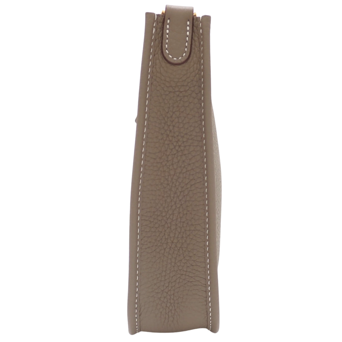 【新品】Evelyn Amazon TPM K 印花，Taurillon Clemence Etoupe/Etoupe，靛蓝，金色五金