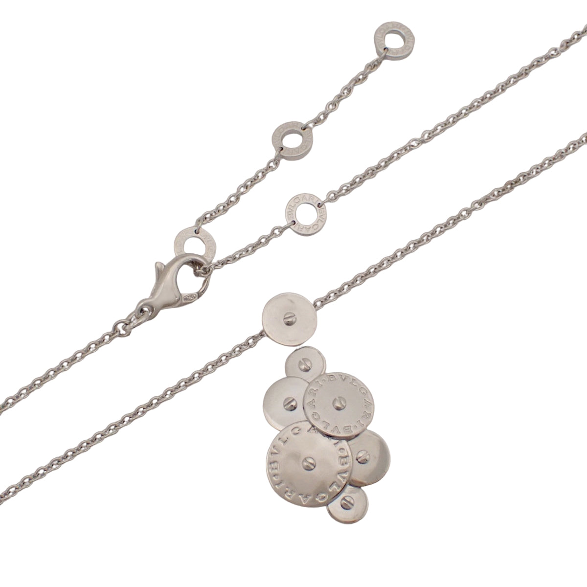 チクラディ ネックレス ホワイトゴールド K18WG