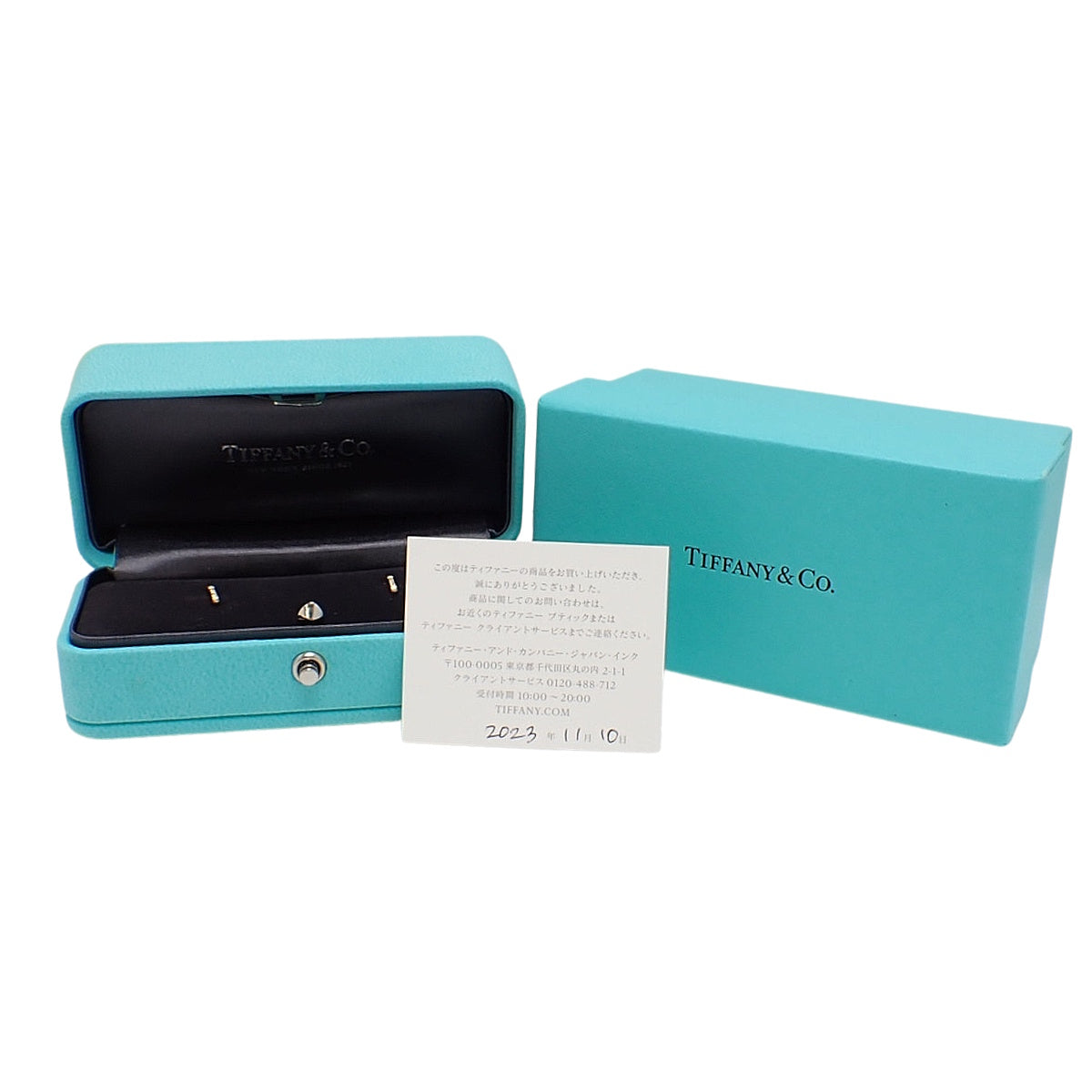 フルールドリスステム ピアス ダイヤモンド ピンクゴールド K18PG