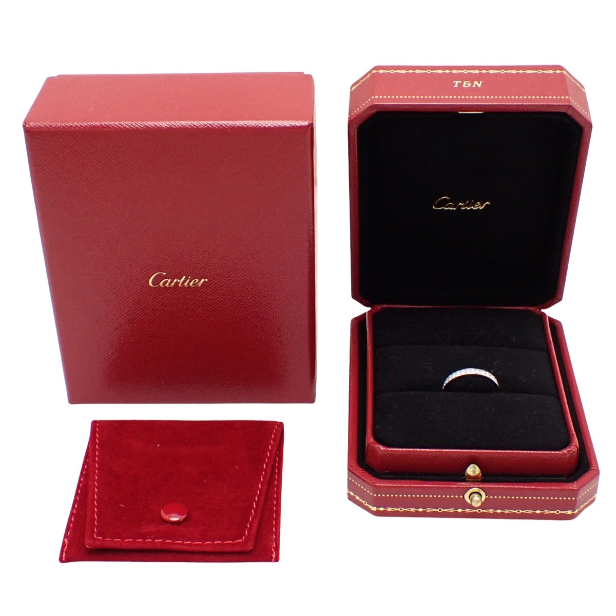 1895 Wedding Ring Diamond Platinum Pt950