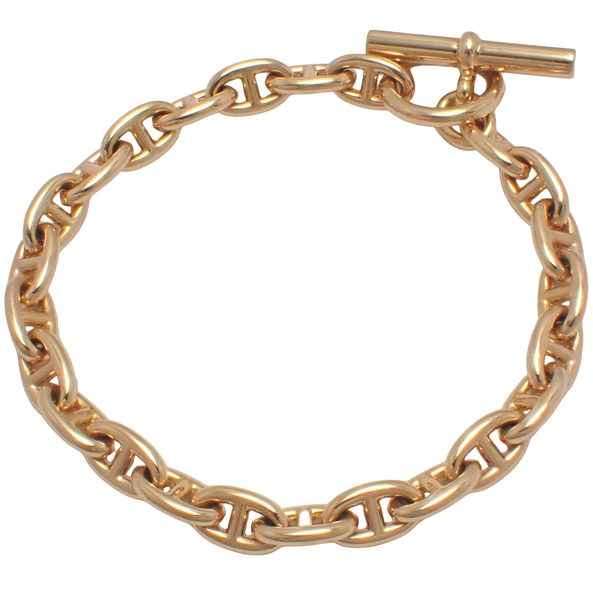 シェーヌダンクルTPM ブレスレット ピンクゴールド K18PG 21.4g