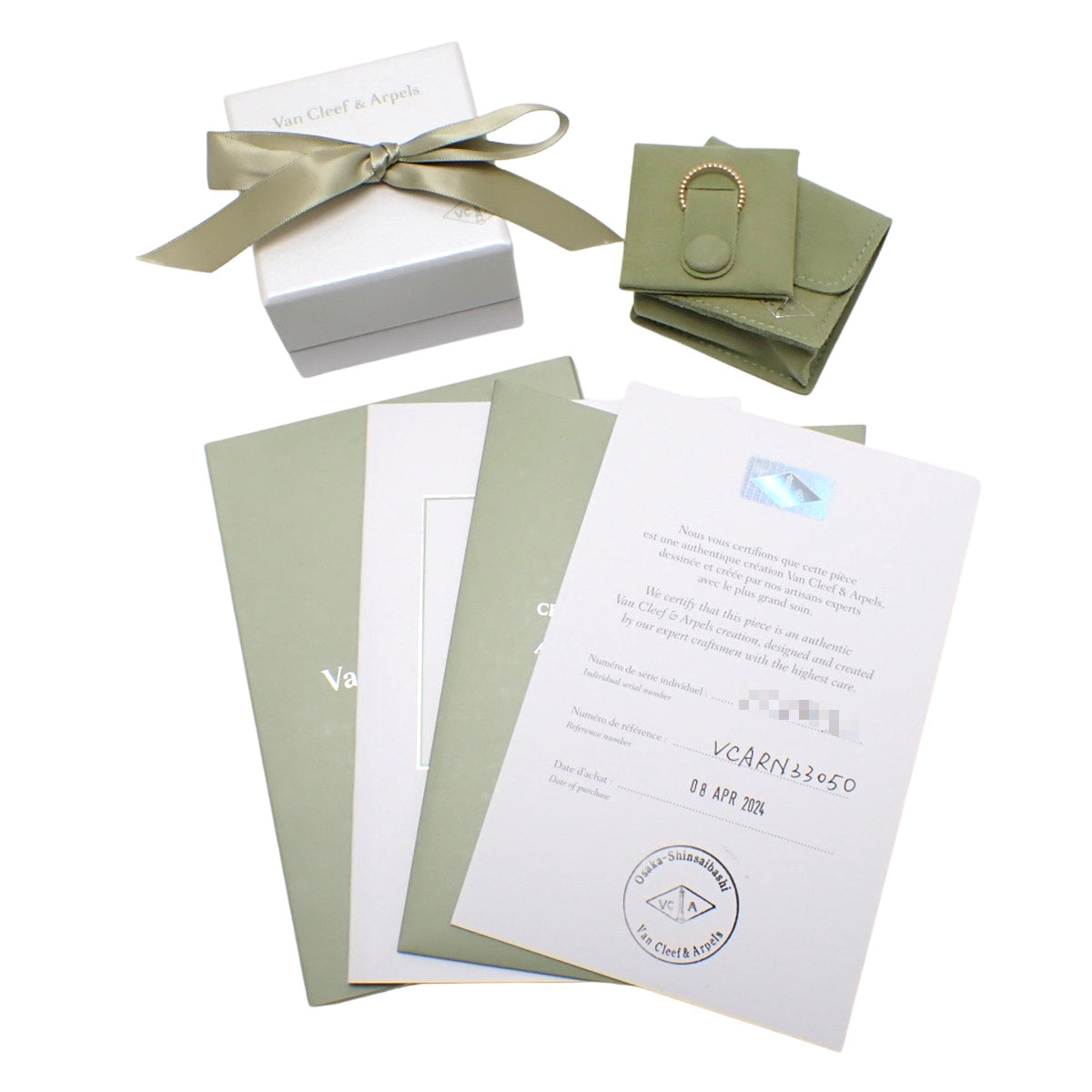 ペルレ スモールモデル ピンクゴールド K18PG