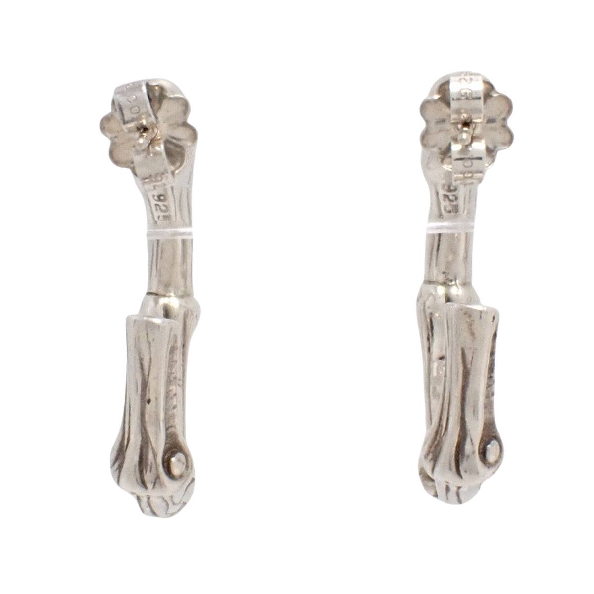 バンブー ピアス シルバー SV925