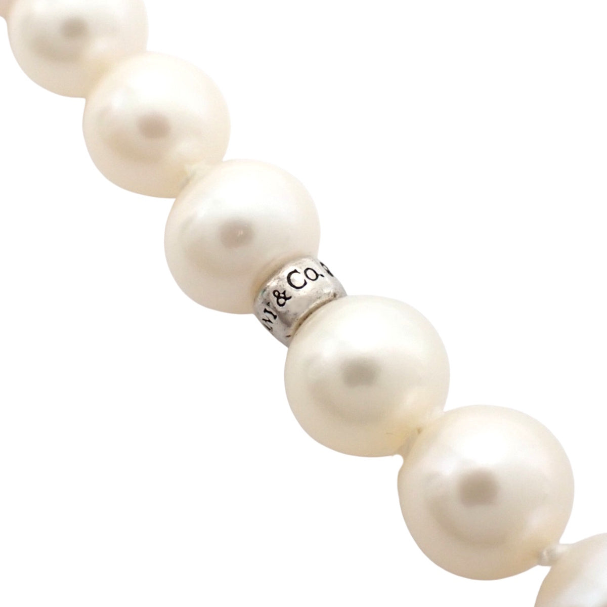 パール ラップ ネックレス パール シルバー SV925