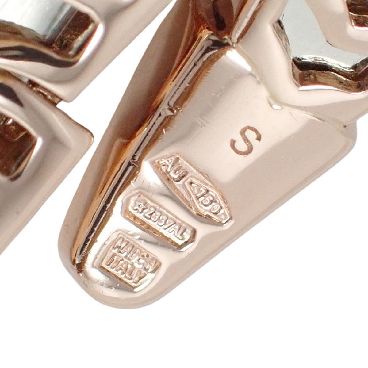 Serpenti Viper Bracelet in Pink Gold with Diamonds