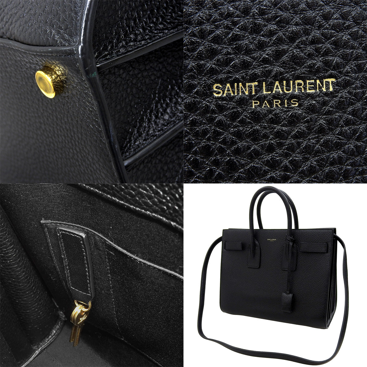 Sac de Jour Small Calfskin Black 355153