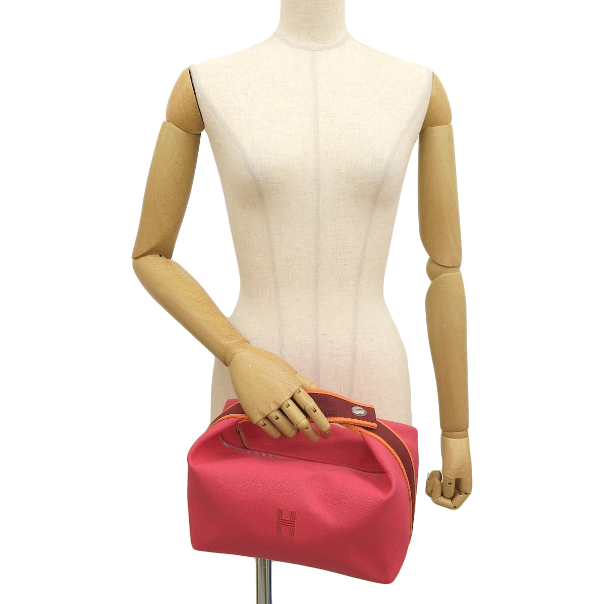 ブリッドアブラックGM コットンキャンバス パラジウム金具 ハイビスカス