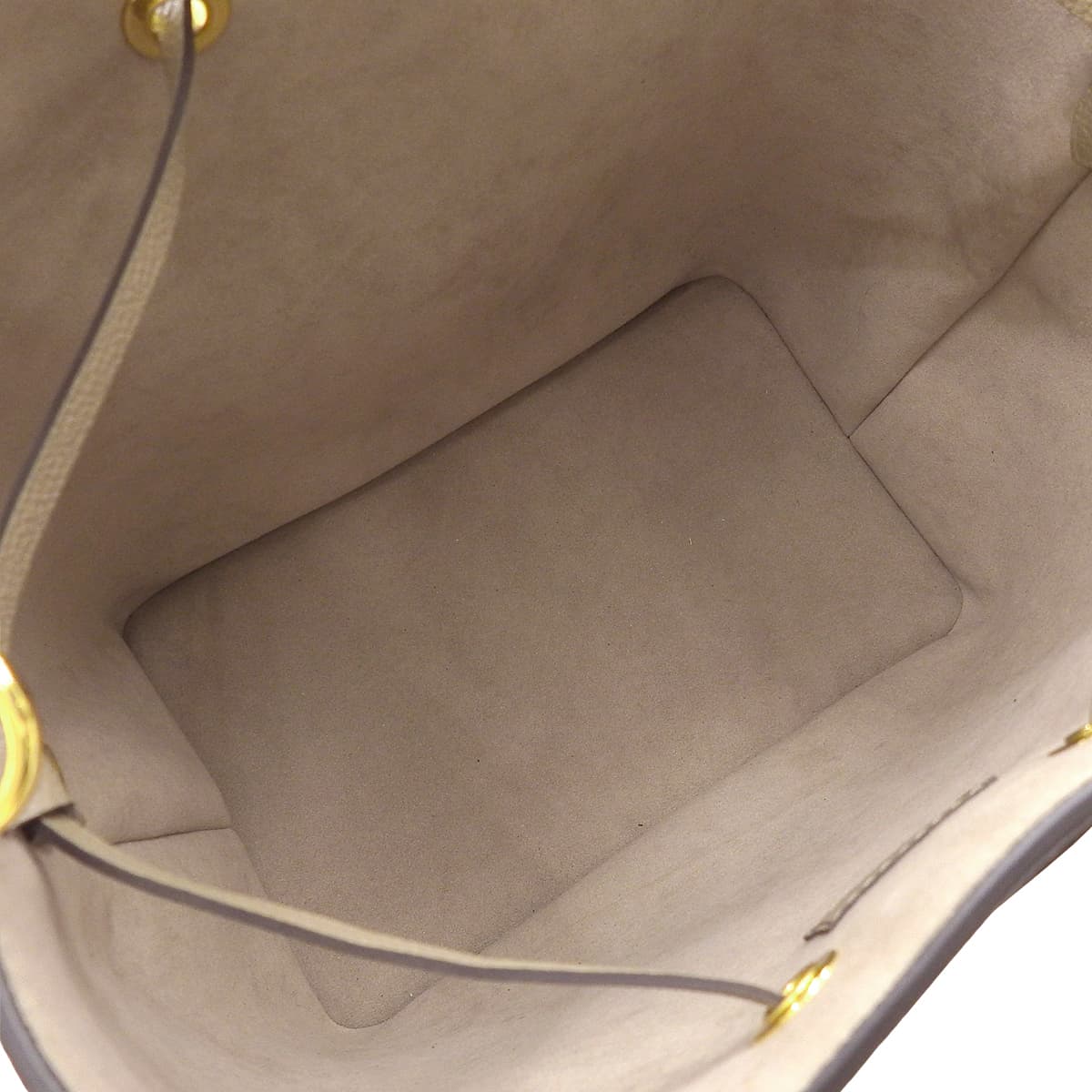 双色 Monogram Empreinte NeoNoe MM Tourterelle 奶油 M45555