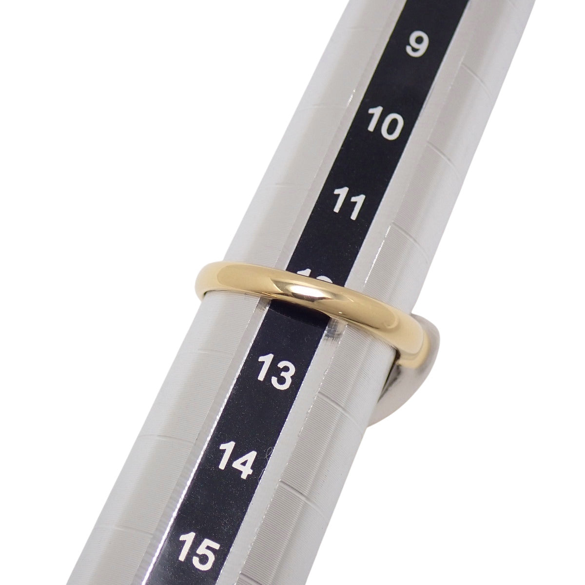 トライアングル ダイヤモンド リング D1.16 K18YG Pt850 7.0g