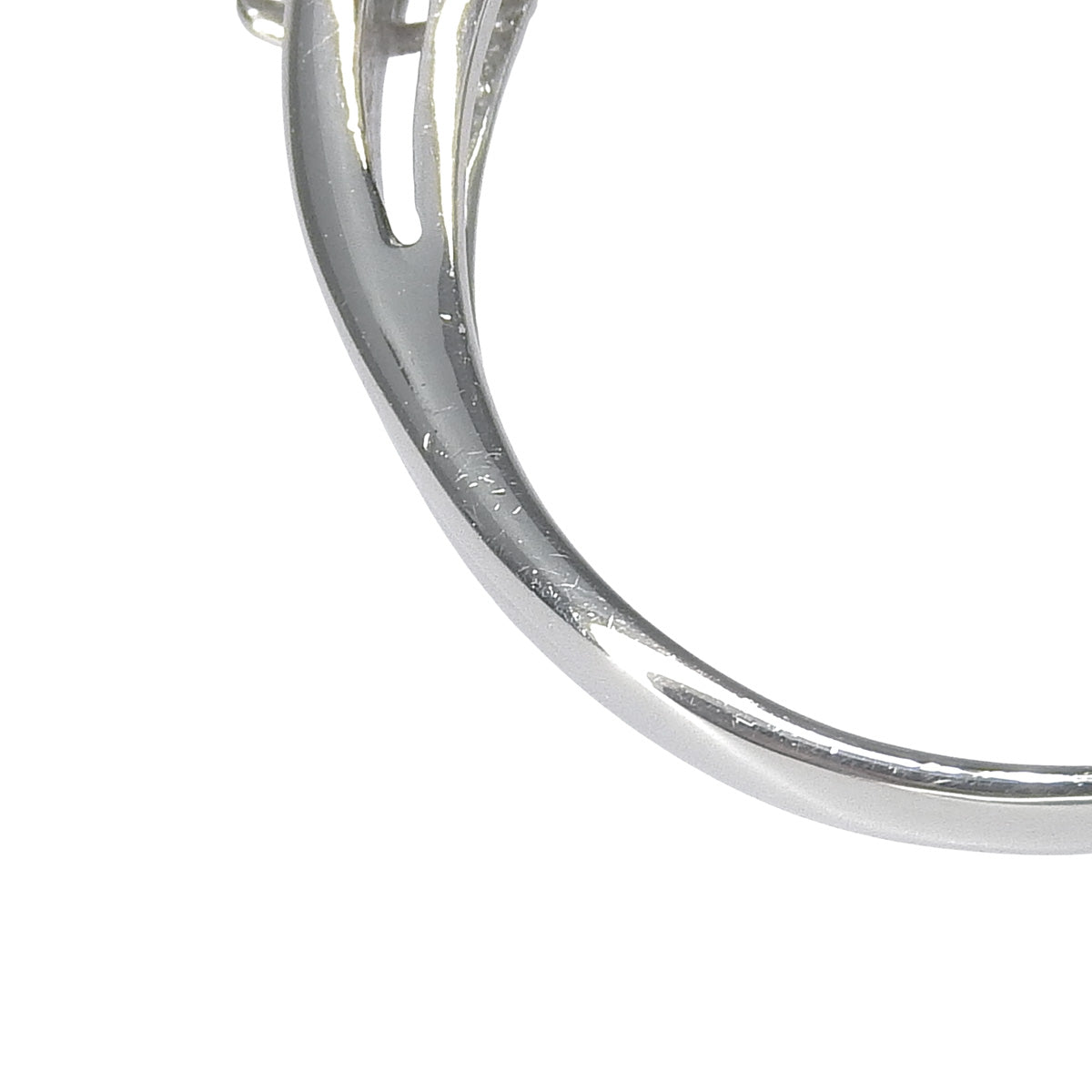 Emerald ring, E0.53/D0.76, platinum Pt850, 6.3g