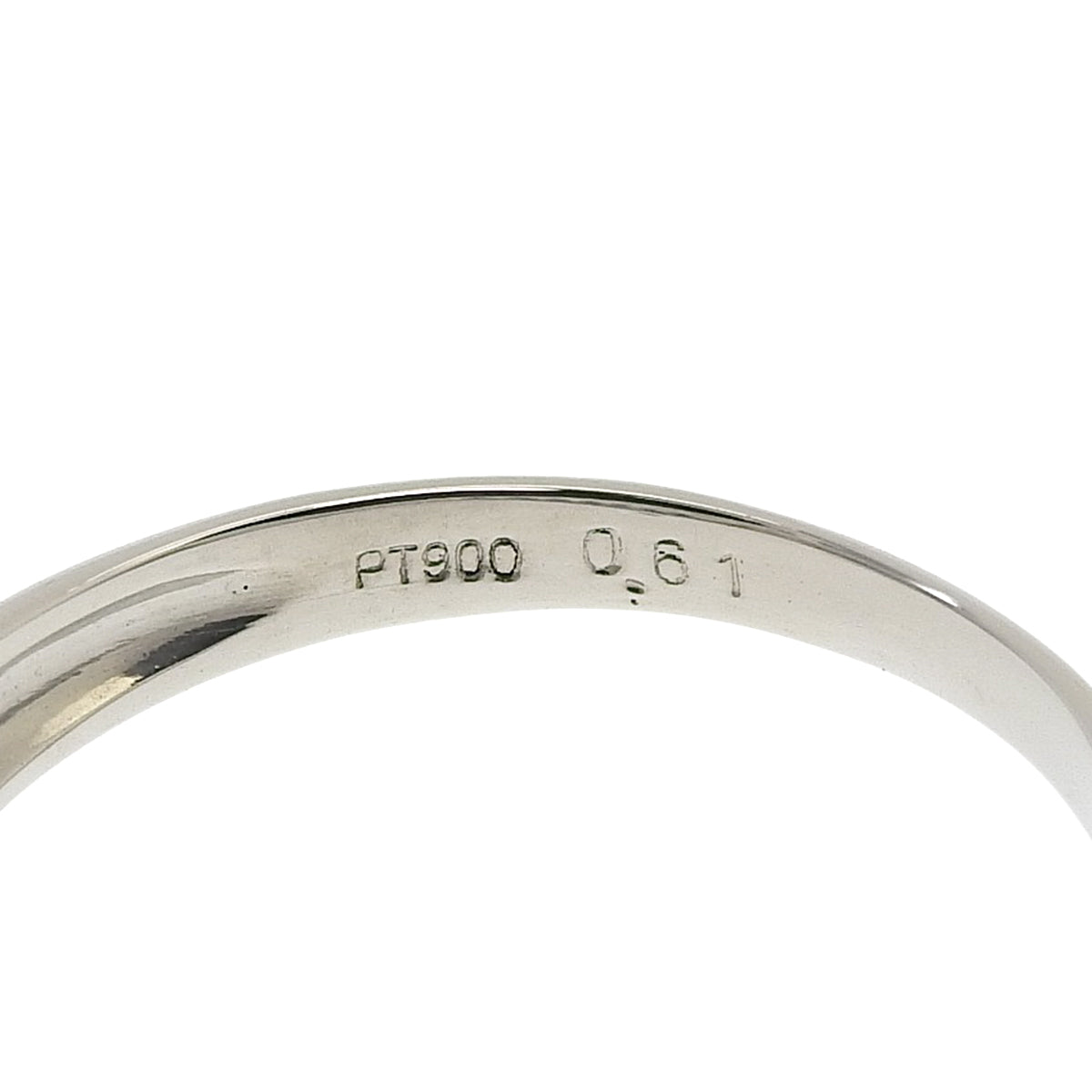 Pave sapphire and diamond ring, size S0.61/D0.45, platinum Pt900, 4.4g