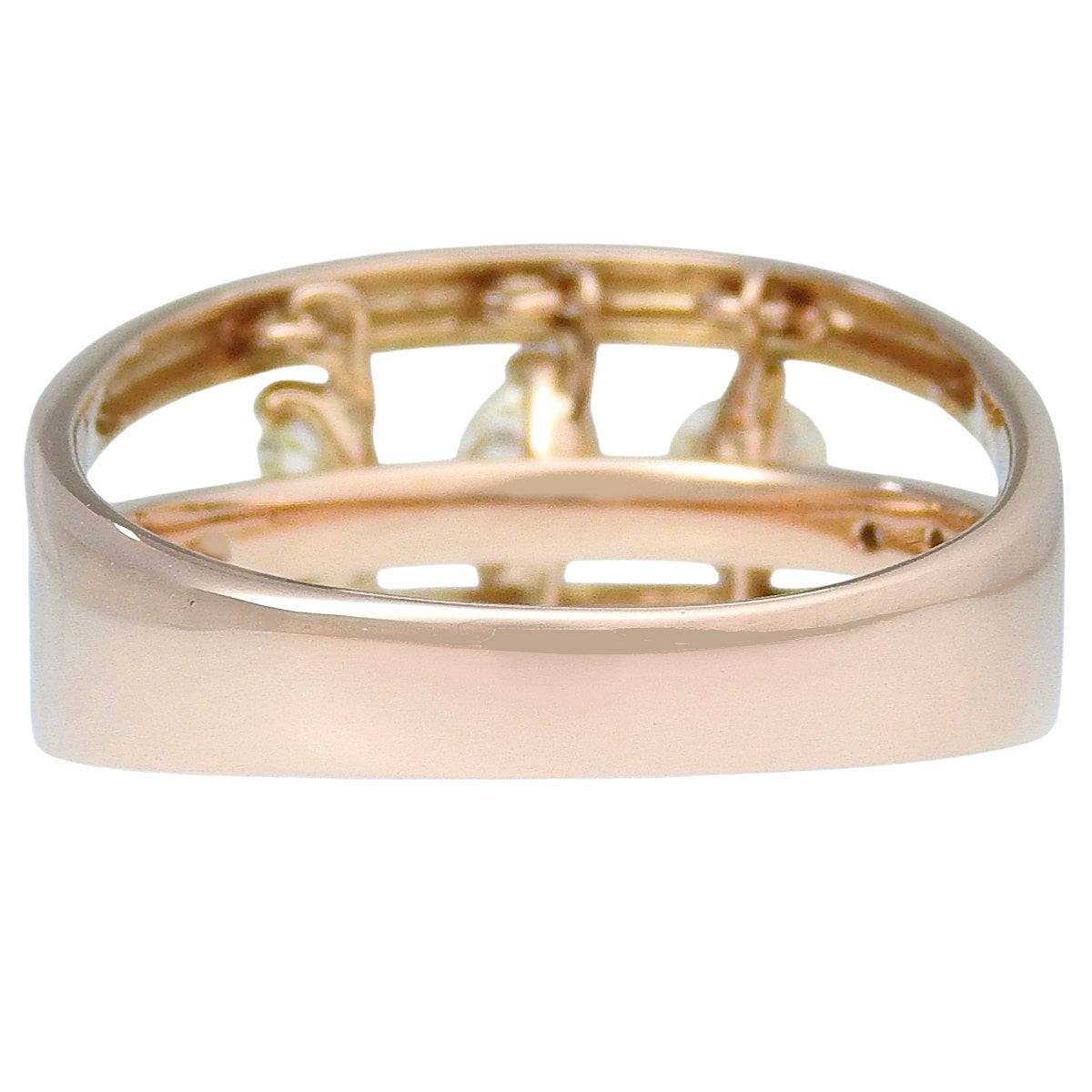 ダイヤ リング D0.50 ピンクゴールド K18PG 4.9g