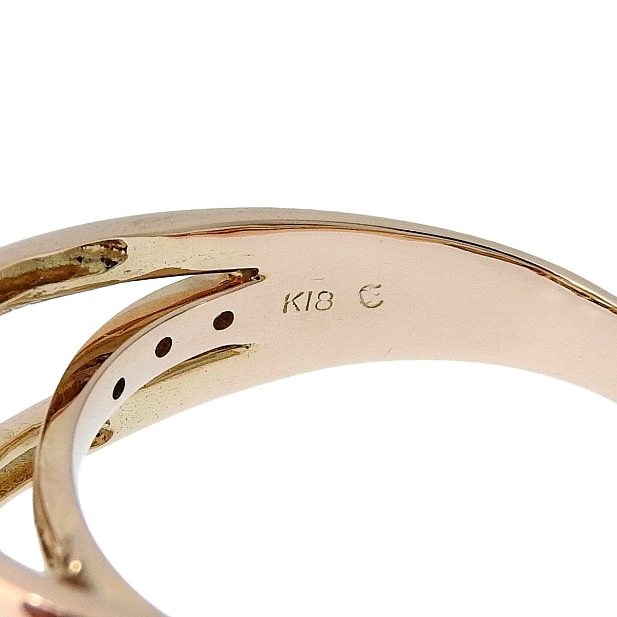 ダイヤ リング D0.50 ピンクゴールド K18PG 4.9g