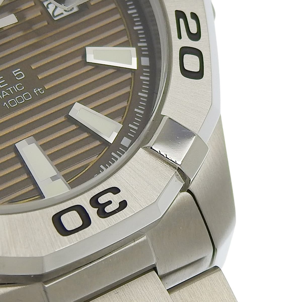 アクアレーサー WAY2018.BA0927 SS ブラウン 自動巻き メンズ