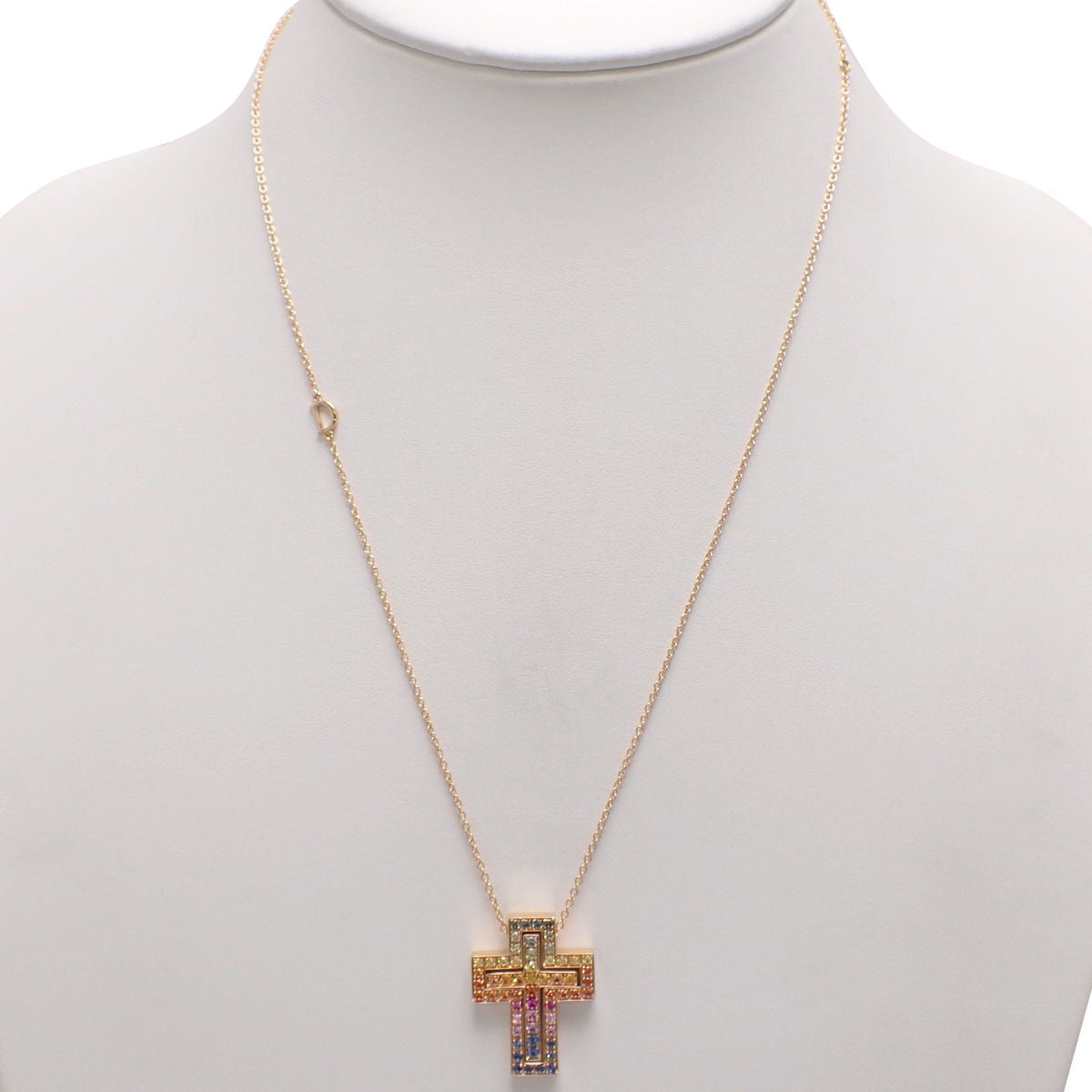 Belle Epoque 蓝宝石和玫瑰金（18K 金）彩虹项链