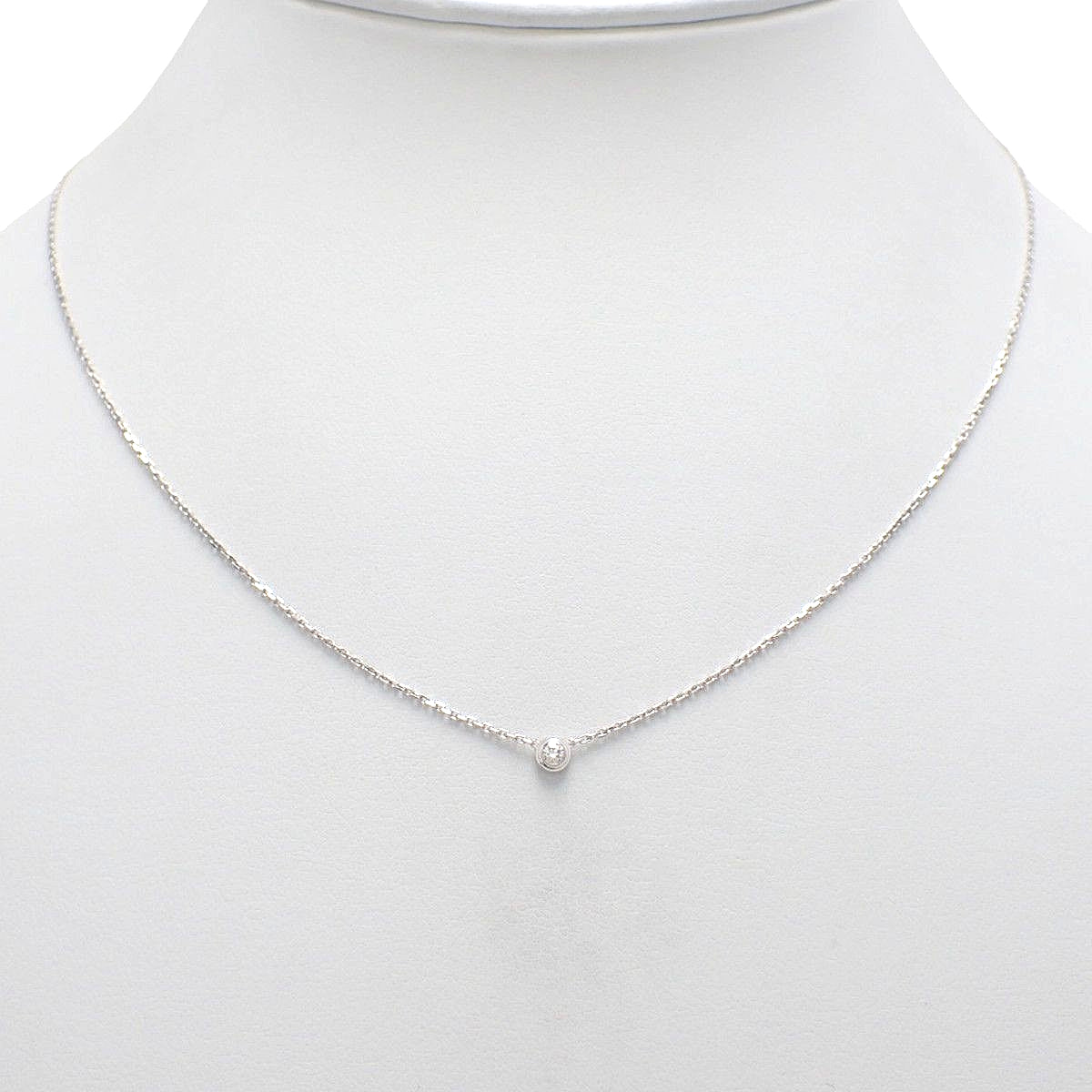 Amour Necklace XS Diamond K18WG 2.4g