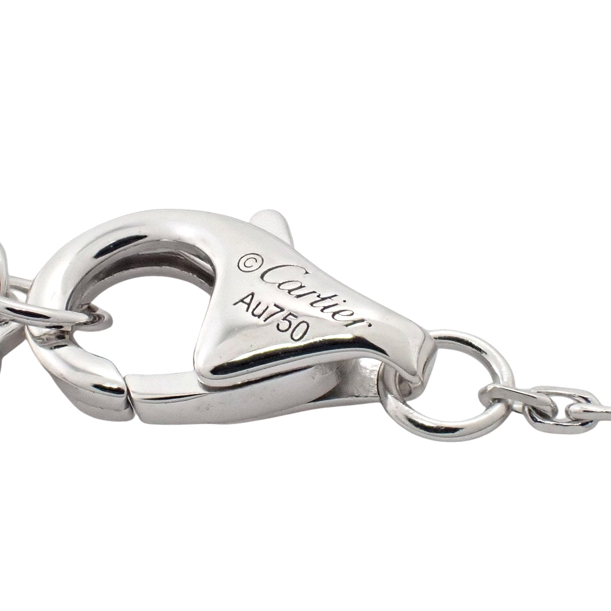 Amour Necklace XS Diamond K18WG 2.4g