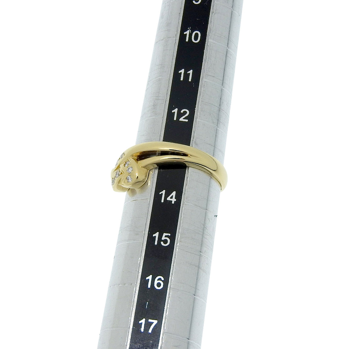 Heart Diamond Ring D0.08 Yellow Gold K18YG