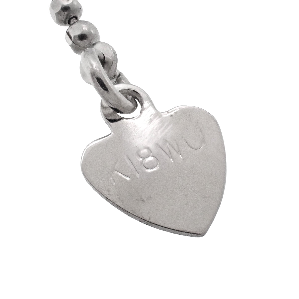 ブラックダイヤモンド フラワーネックレス BD1.00/D0.56 ホワイトゴールド K18WG 7.3g