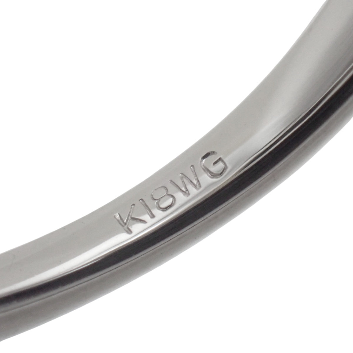 黑钻花卉戒指 BD1.00/D0.72 K18WG 16.5(56.5)号 7.3克