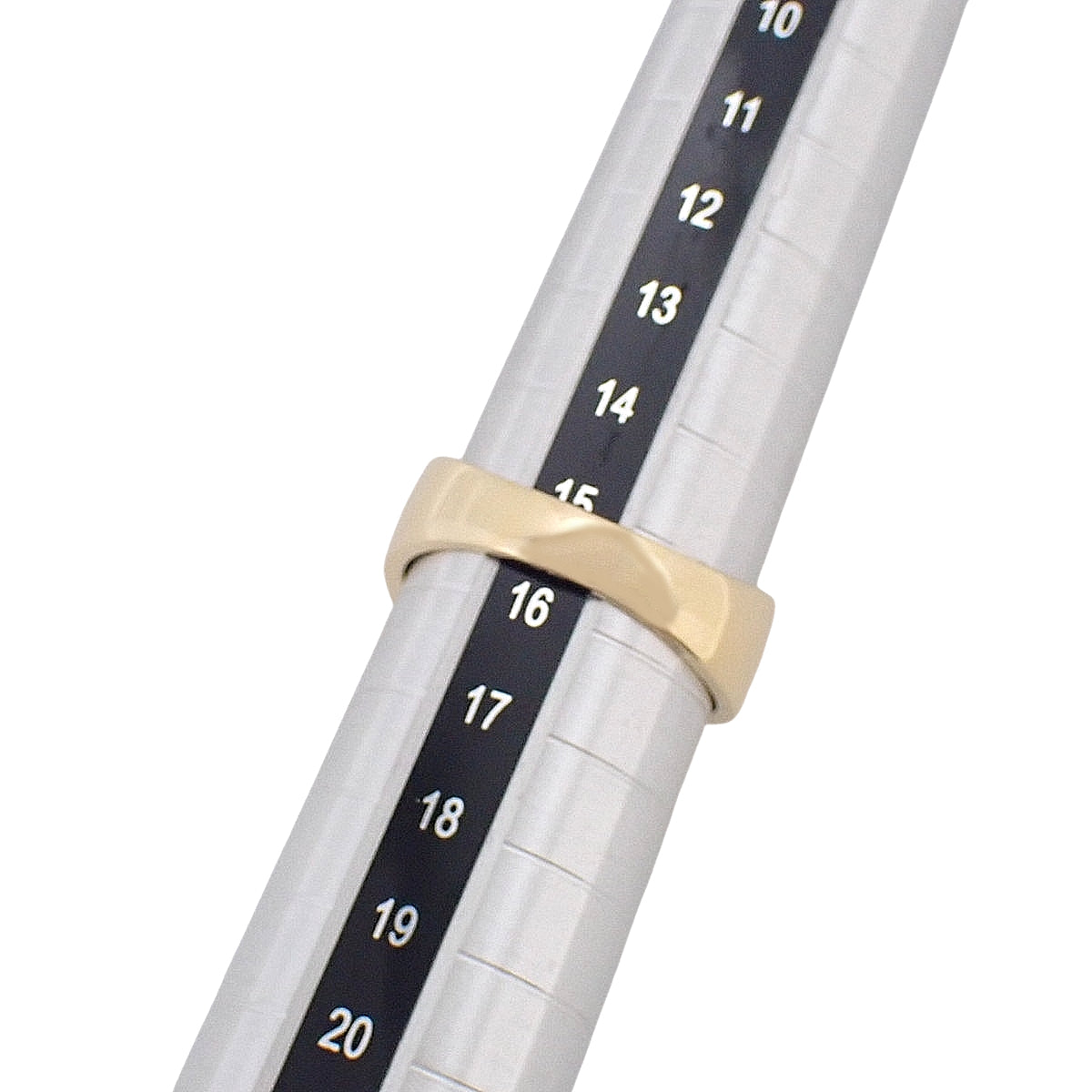 Diamond Ring D0.50 Yellow Gold K18YG Size 15 (US 7.25) 7.3g