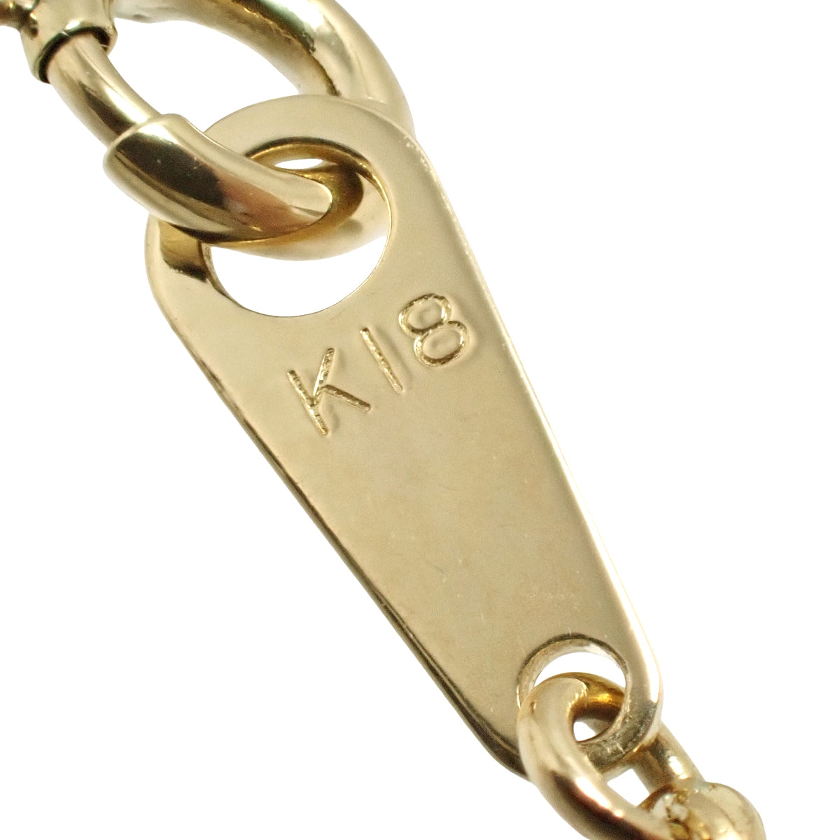 ダイヤモンド ハートネックレス D0.15 イエローゴールド K18YG 4.6g