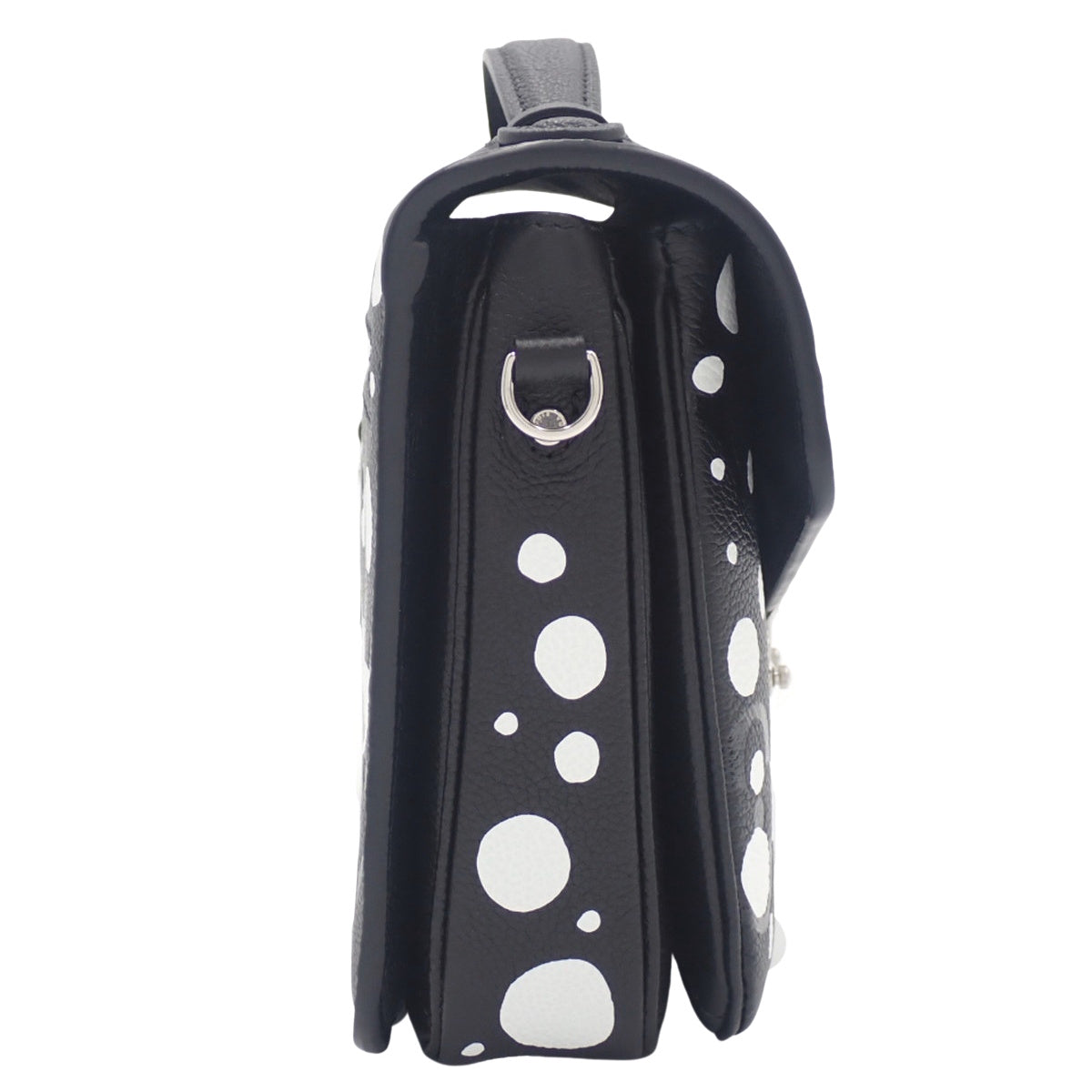 Monogram Empreinte LV×YK Pochette Metis Black and White M46409 Yayoi Kusama Collaboration