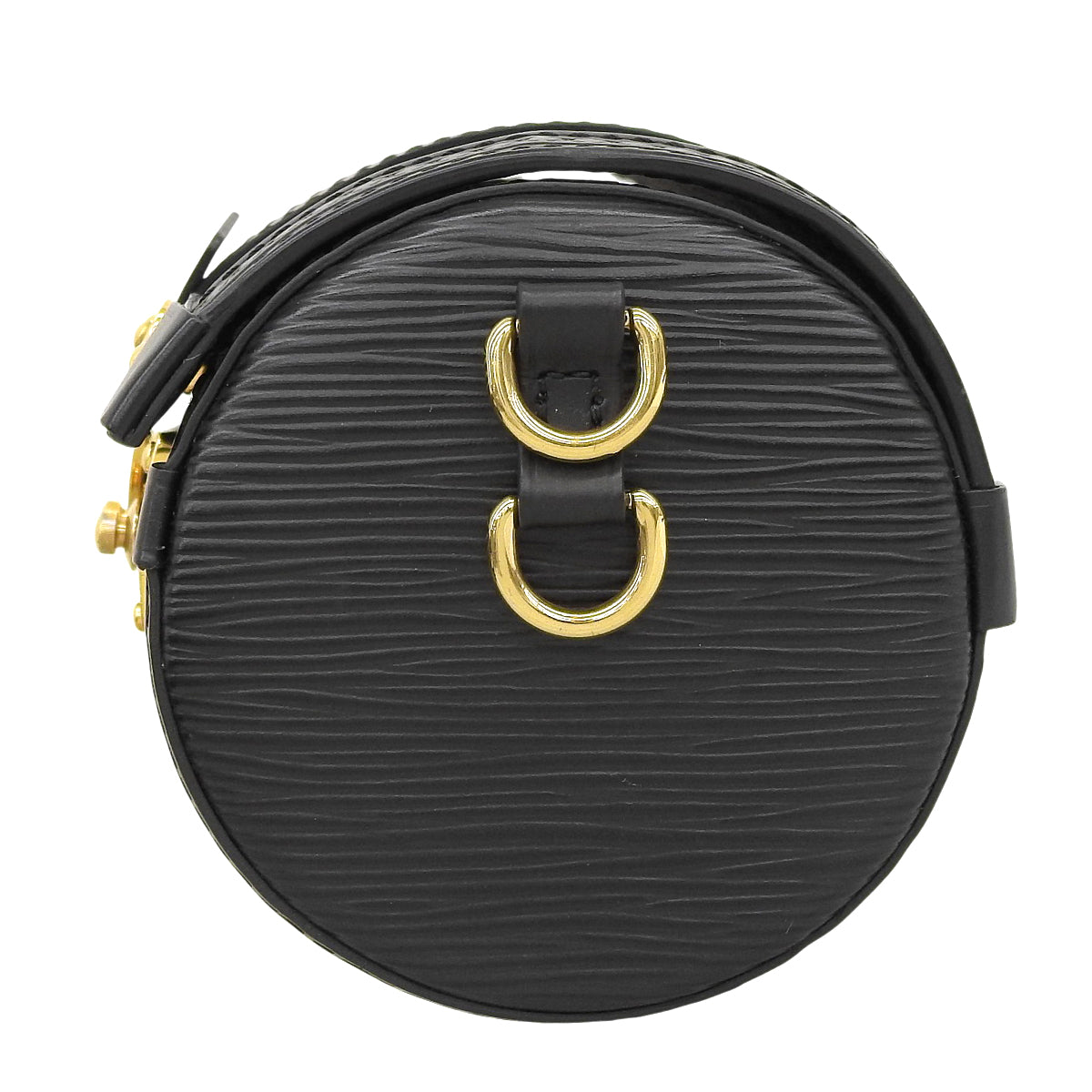 Epi Papillon 旅行箱，Epi 黑色皮革 M58655