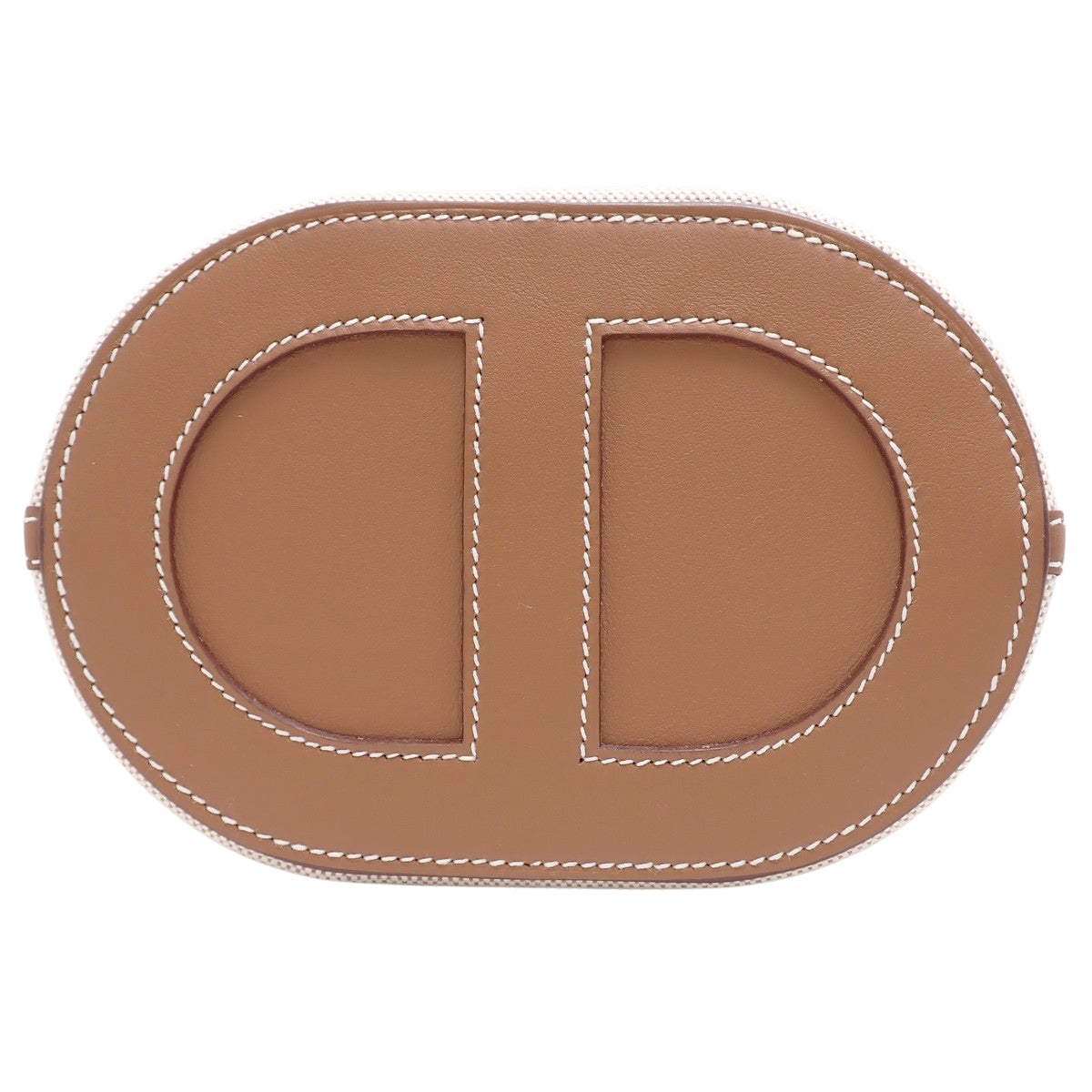 [Unused] In the Loop 18 Toile H, Swift Leather, Ecru, Gold, Gold Hardware, Double Stamp